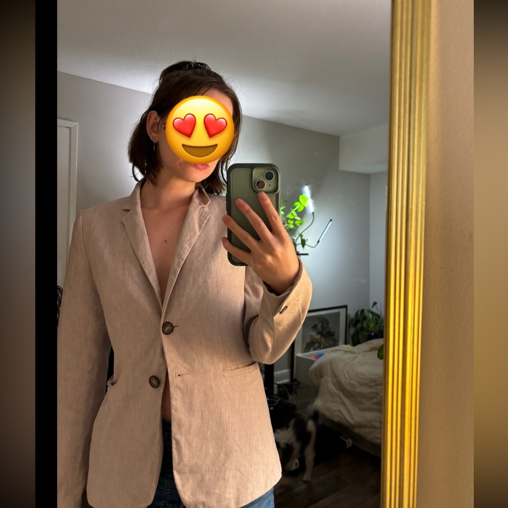 Tan blazer